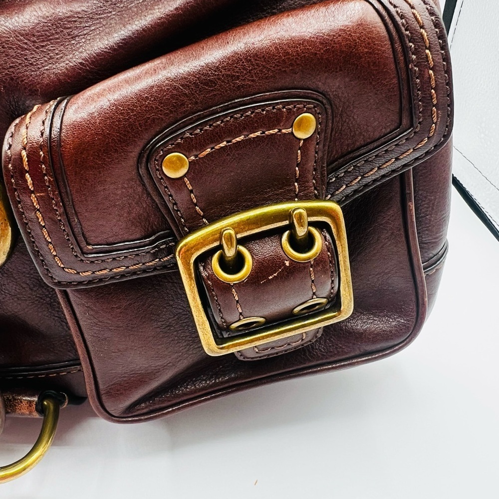 Coach Vintage #7458 Whiskey Leather Bag - Picture 6 of 16